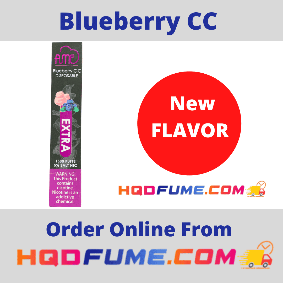 Fume Extra Blueberry CC Disposable