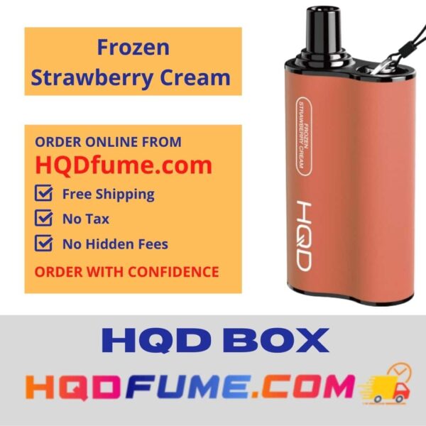 HQD Box Frozen Strawberry Cream