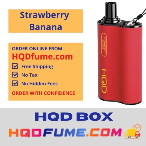 HQD Box Strawberry Banana