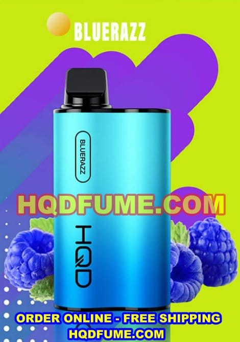 HQD Cuvie Ultimate disposable vape 5000 Puffs - BlueRazz