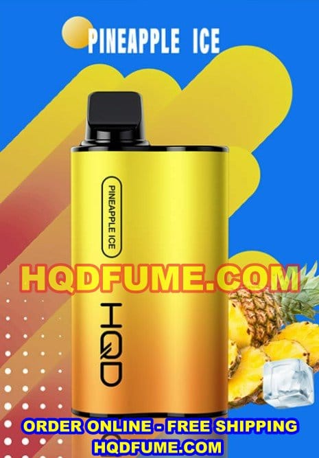 HQD Cuvie Ultimate disposable vape 5000 Puffs - pineapple ice