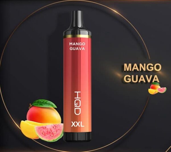 Mango Guava HQD XXL 4500 disposable vape device
