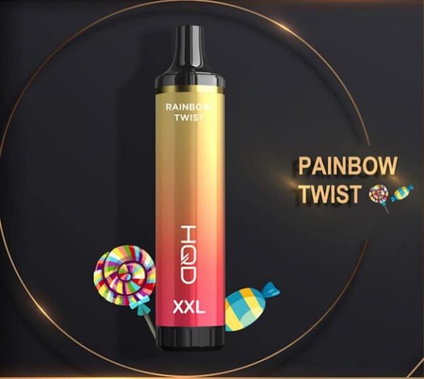 Rainbow Twist HQD XXL 4500 Puffs disposable vape pen