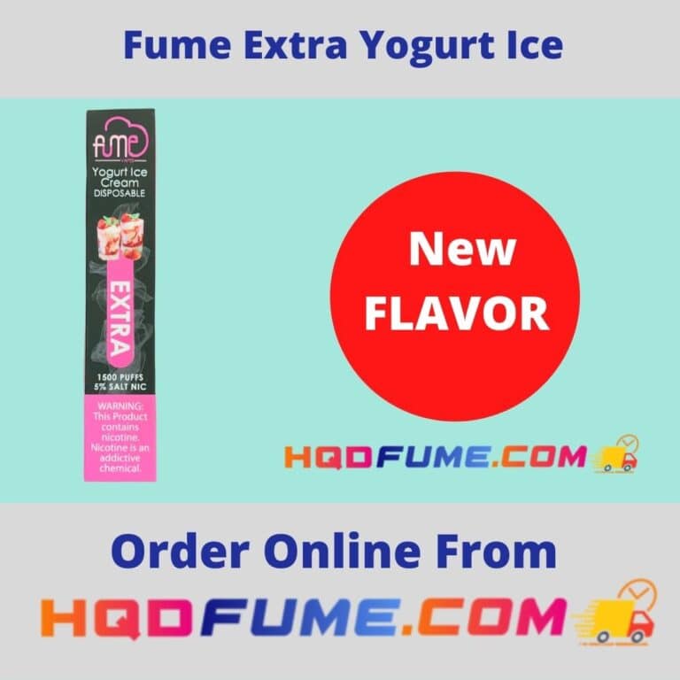 Yogurt Ice Cream Fume Extra