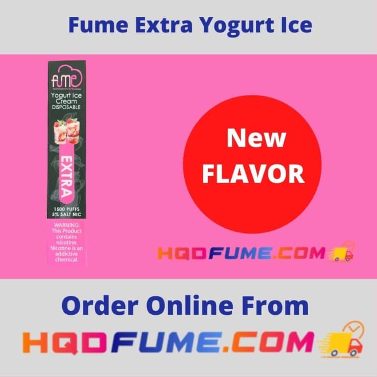 fume extra Yogurt Ice Cream Fume Extra disposable vape