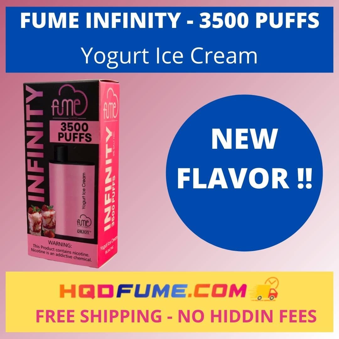 Yogurt Ice Cream fume infinity