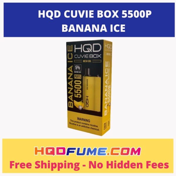 BANANA ICE HQD CUVIE BOX