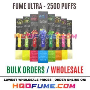 FUME ULTRA - 2500 PUFFS WHOLESALE price