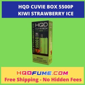 HQD CUVIE BOX 5500P KIWI STRAWBERRY ICE