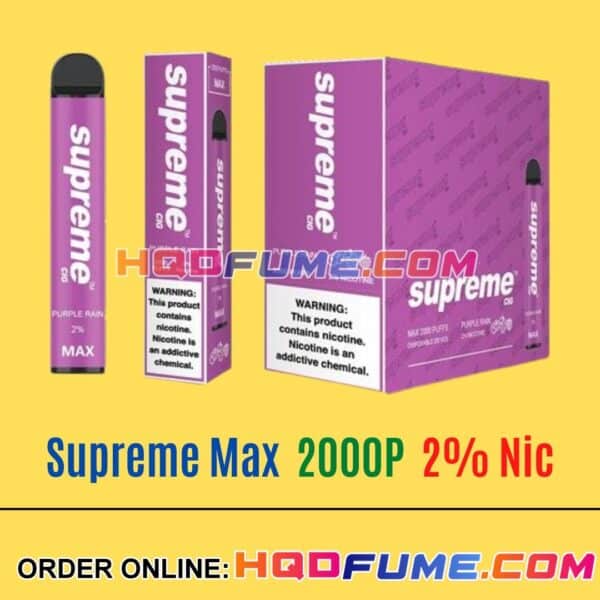 Purple rain - Supreme Max 2% Vape