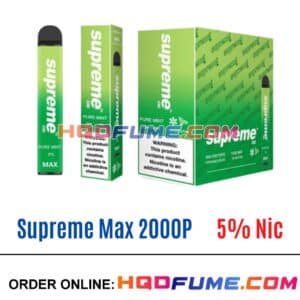 Supreme Max 5% Vape - Pure mint